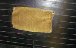 floor mat for an okapi